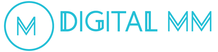Digital MM Digital media marketing website design logo